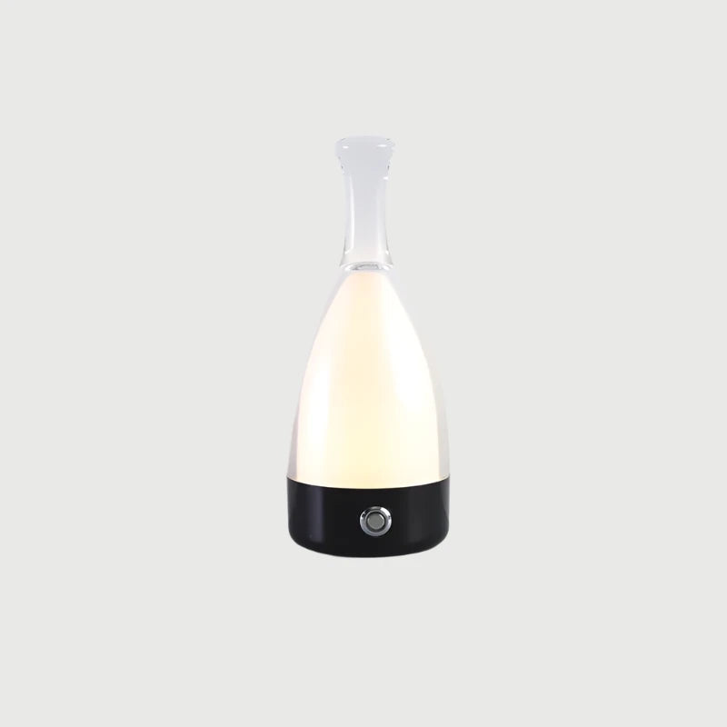 GlowBottle Elegant Bottle Lamp β Rechargeable LED Mood Light