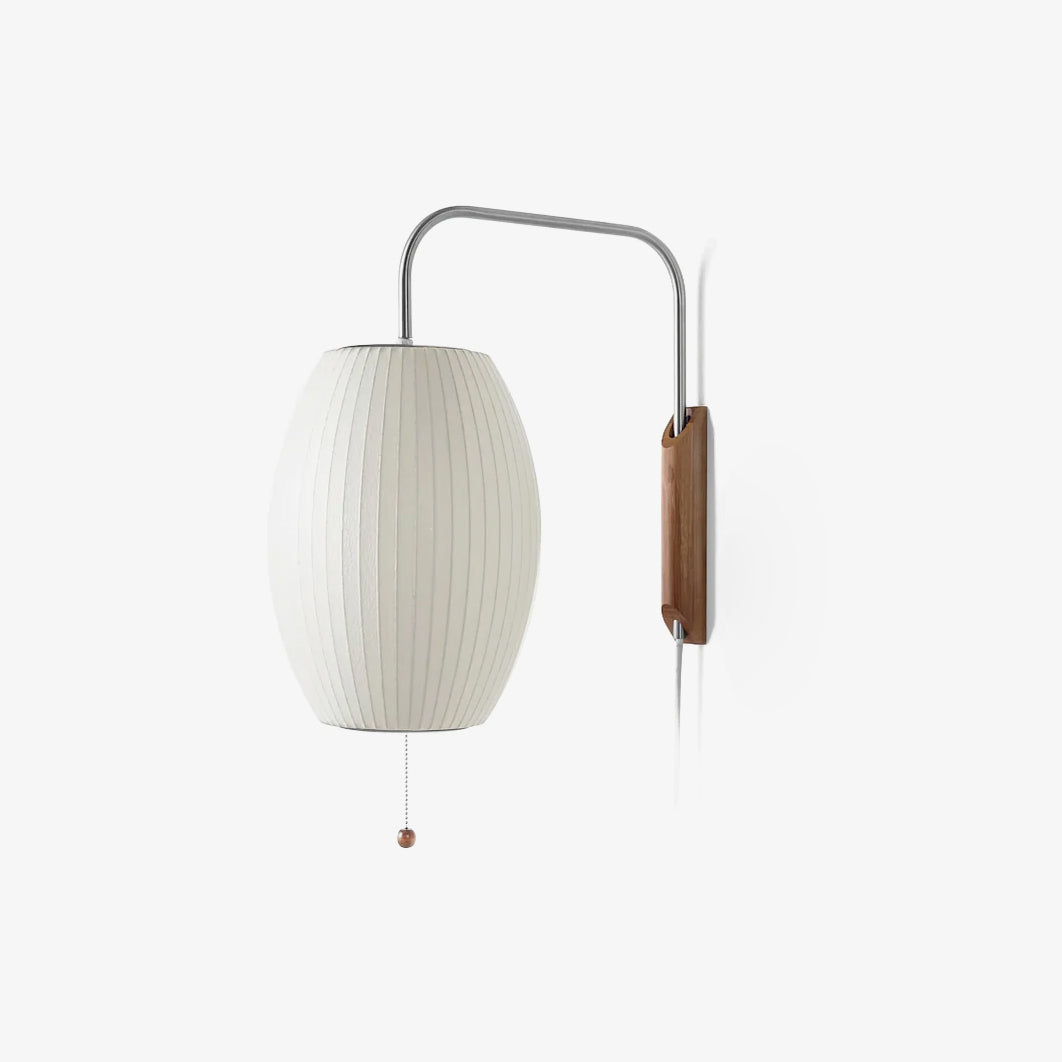 Mid-Century Modern Wall Lamp with Soft Diffused Light for Bedroom & Living Room