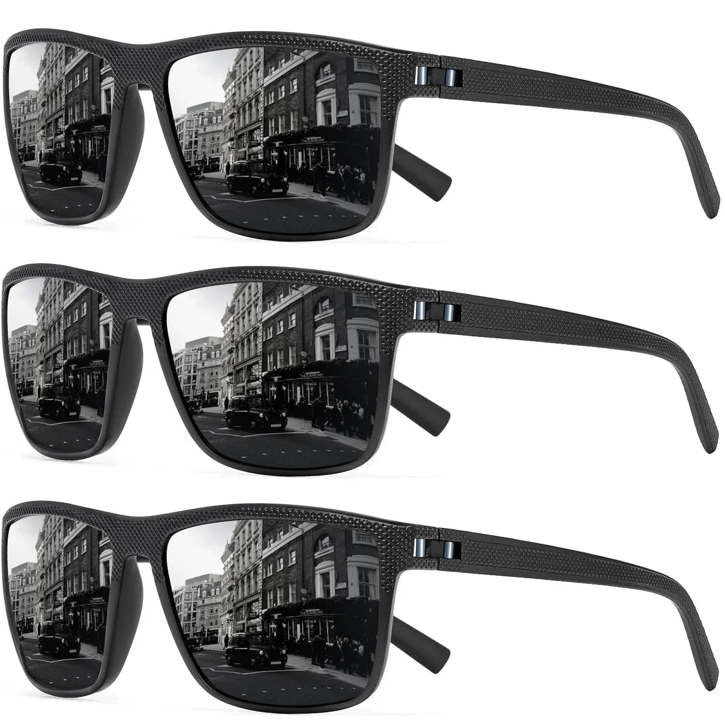 Polarized Sunglasses 3 Pack β UV400 Protection for Outdoor Activities