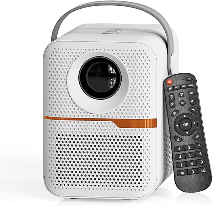 Portable Mini Projector with Wireless Connectivity β 300 ANSI Lumens β Compact Home Cinema