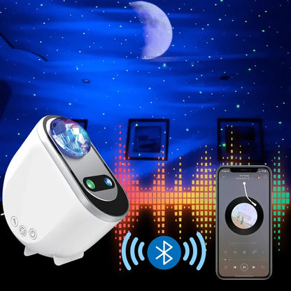 3-in-1 Galaxy Projector with White Noise, Bluetooth Audio and Rhythm Mode