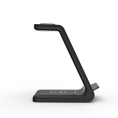 3 in 1 Wireless Charging Station Fast Charger Dock Apple Samsung Phone Watch Earbuds