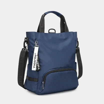 3-in-1 Women’s Backpack and Shoulder Bag, Lightweight Nylon Day Bag, 12L Capacity