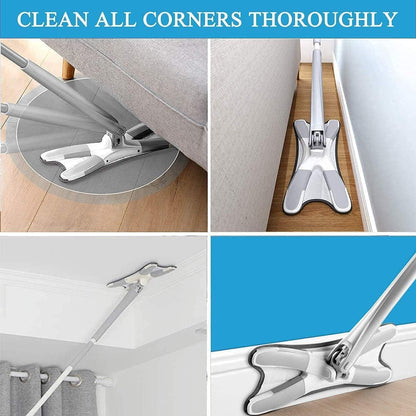 360 Degree Flat Floor Mop Microfiber Cleaning System