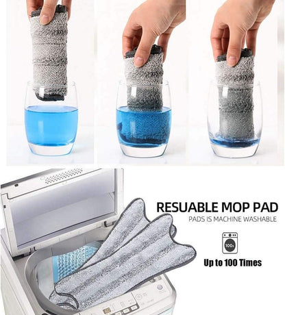 360 Degree Flat Floor Mop Microfiber Cleaning System