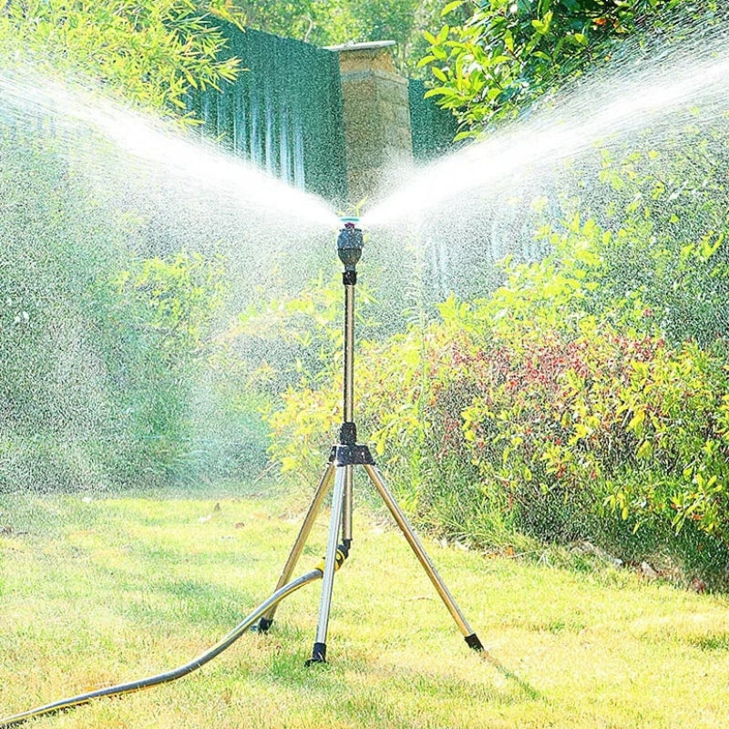 360 Degree Rotating Garden Sprinkler with Adjustable Spray Settings Lawn Irrigation System