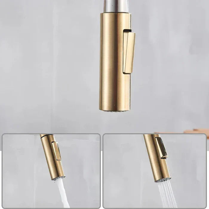 360° Rotating Kitchen Faucet with Touch Sensor – Dual Water Mode Smart Sink Tap