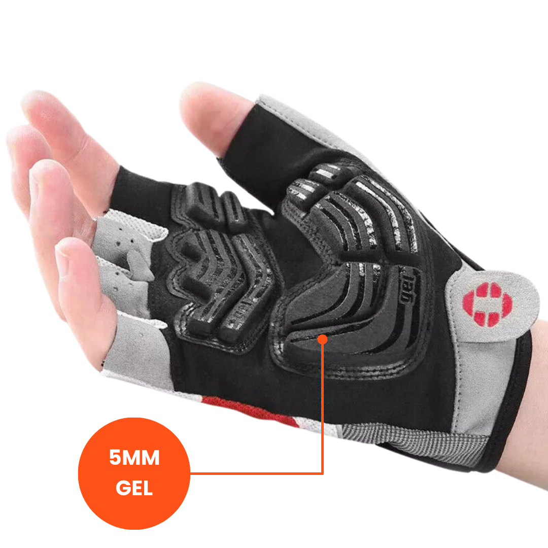 3D Gel Bike Gloves – Shock Absorbing, Breathable, and Comfortable