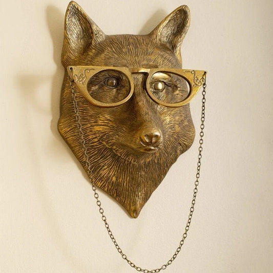 Abstract Animal Head Sculpture Resin Animal Statue Modern Home Decor Art Ornament