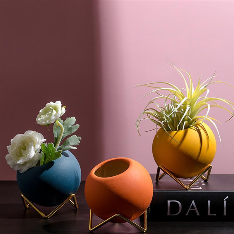 Abstract Decorative Plant Pots Modern Flower Planter Home Decor Indoor Planter