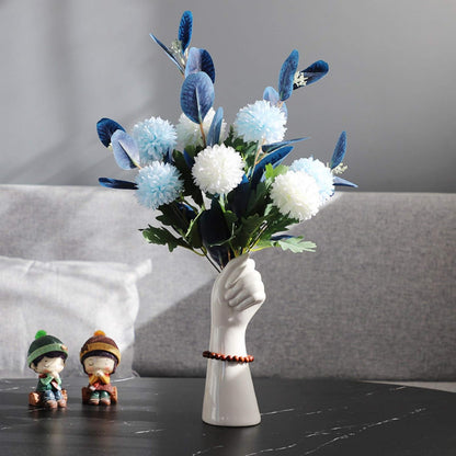 Abstract Hand Vase Modern Decorative Sculpture Flower Vase Home Decor