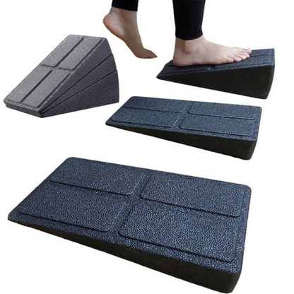 Adjustable Incline Support Block with Angled Stand Platform for Balance Mobility and Strength Training
