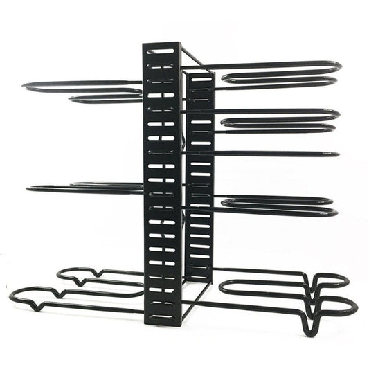 Adjustable Kitchen Pan Lid Holder Storage Rack Organizer