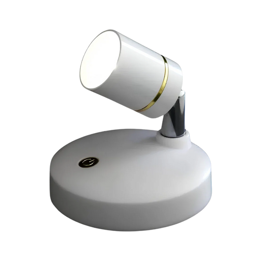 Adjustable LED Spotlight Wall Light with Remote Control 300 Degree Rotating Accent Light