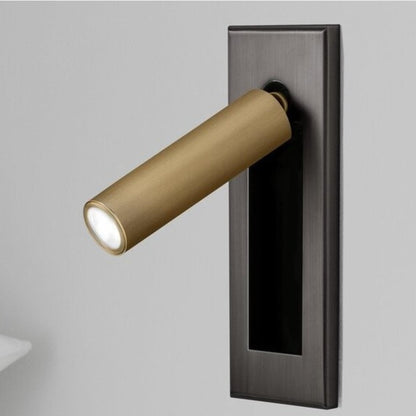 Adjustable LED Wall Reading Light Modern Pull Out Bedside Wall Lamp for Bedroom