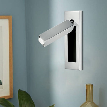 Adjustable LED Wall Reading Light Modern Pull Out Bedside Wall Lamp for Bedroom
