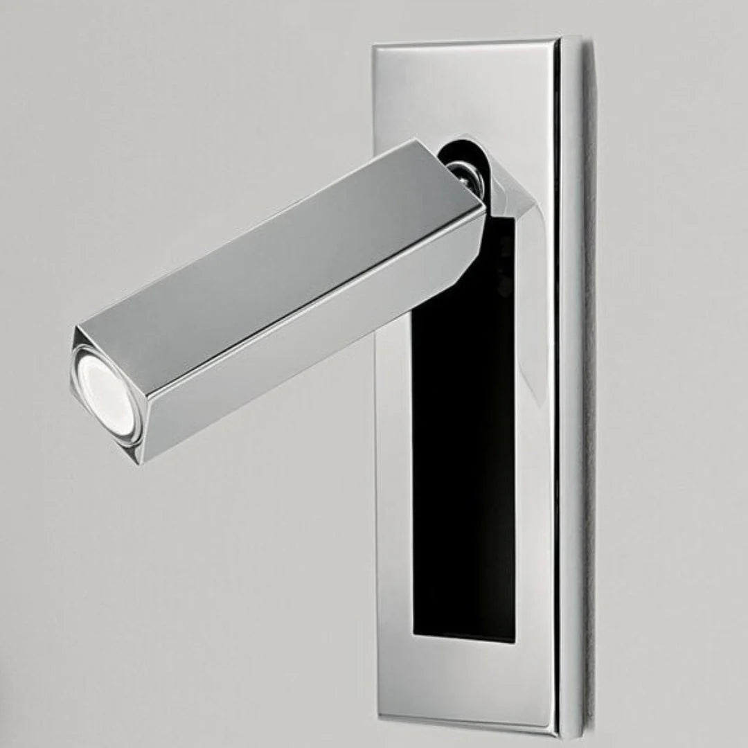 Adjustable LED Wall Reading Light Modern Pull Out Bedside Wall Lamp for Bedroom