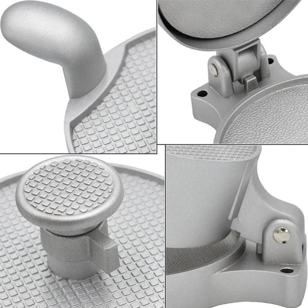Adjustable Metal Burger Press Heavy Duty Hamburger Patty Maker Tool