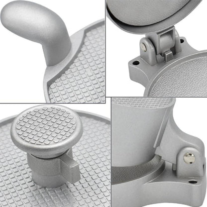 Adjustable Metal Burger Press Heavy Duty Hamburger Patty Maker Tool