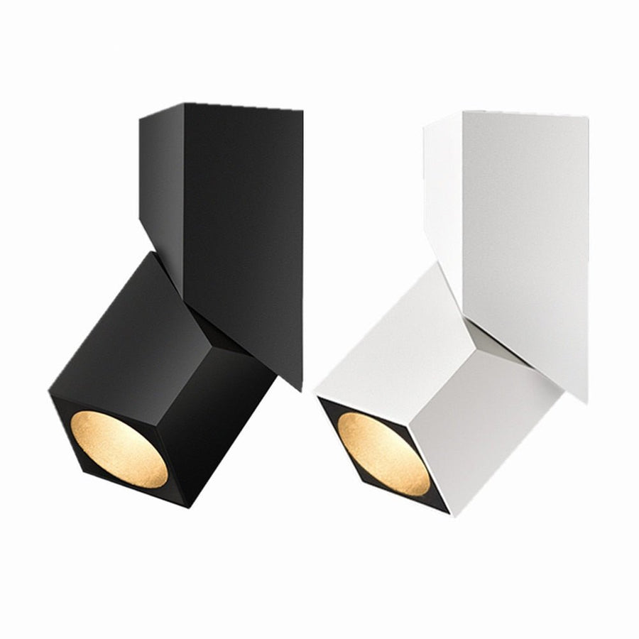 Adjustable Square LED Downlight Modern Ceiling Spotlight Recessed Ceiling Light for Home