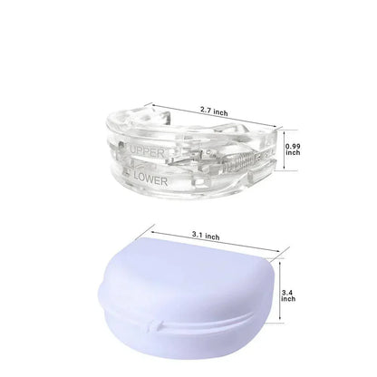 Anti Snoring Mouthpiece Adjustable Jaw Support Sleep Aid