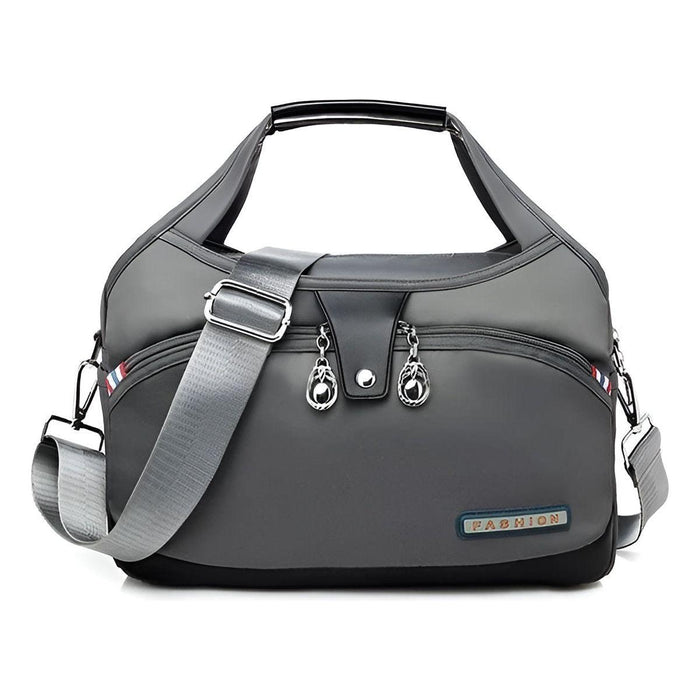 Anti Theft Waterproof Crossbody Bag Secure Travel Shoulder Bag with Multiple Zip Pockets