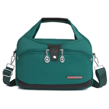 Anti Theft Waterproof Crossbody Bag Secure Travel Shoulder Bag with Multiple Zip Pockets