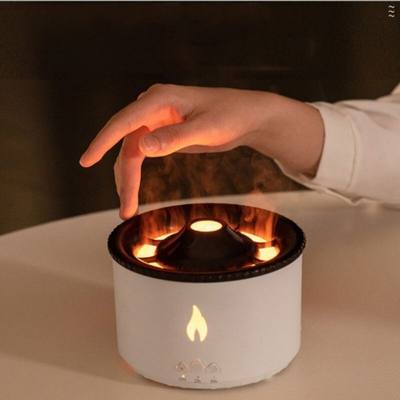 Aroma Humidifier Essential Oil Diffuser with LED Mood Light for Home