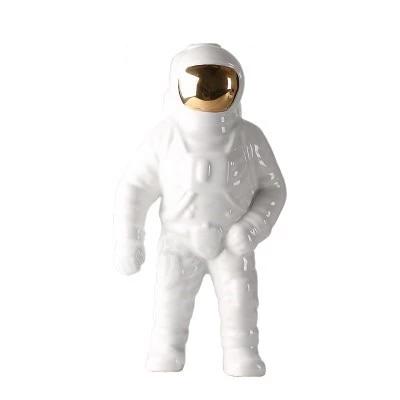 Astronaut Flower Vase Decorative Space Astronaut Planter Creative Home Decor