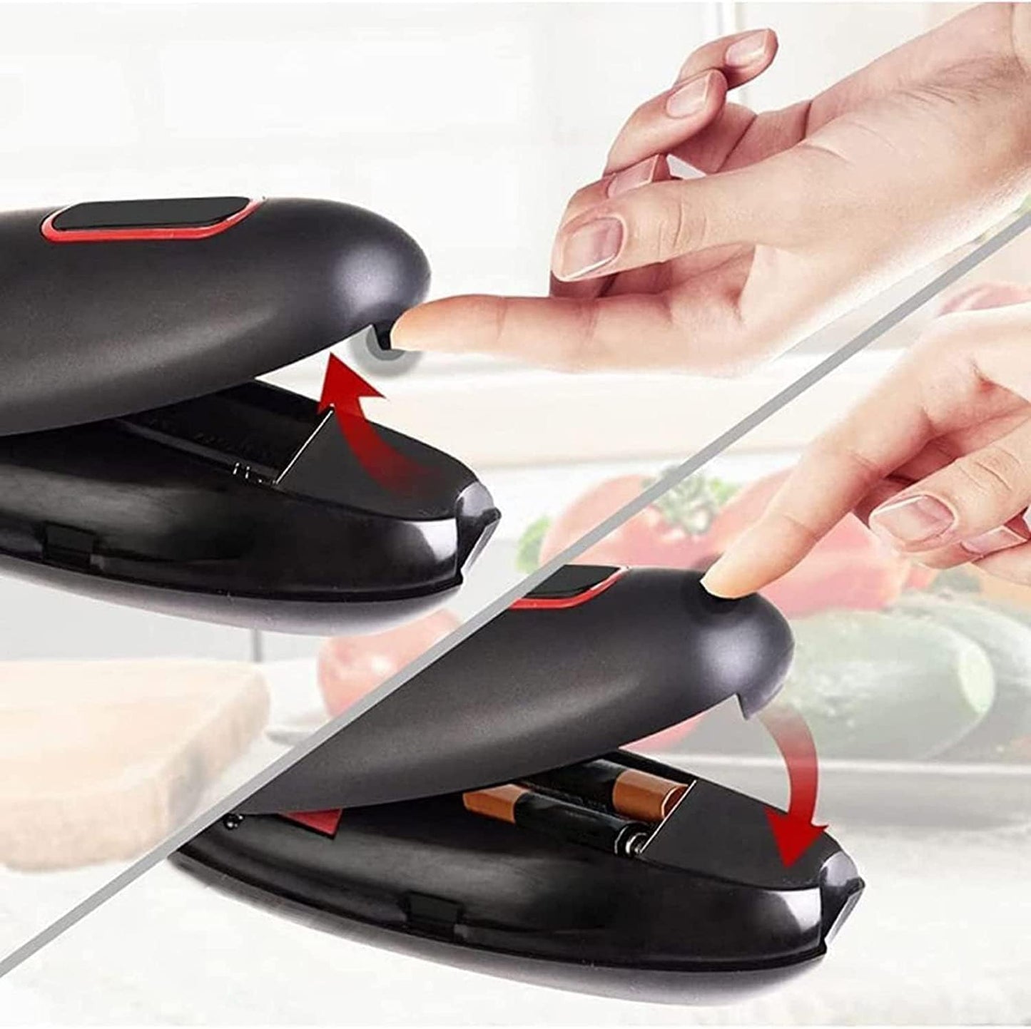 Automatic Can Opener One-Touch Electric Can Opener for Effortless & Safe Opening