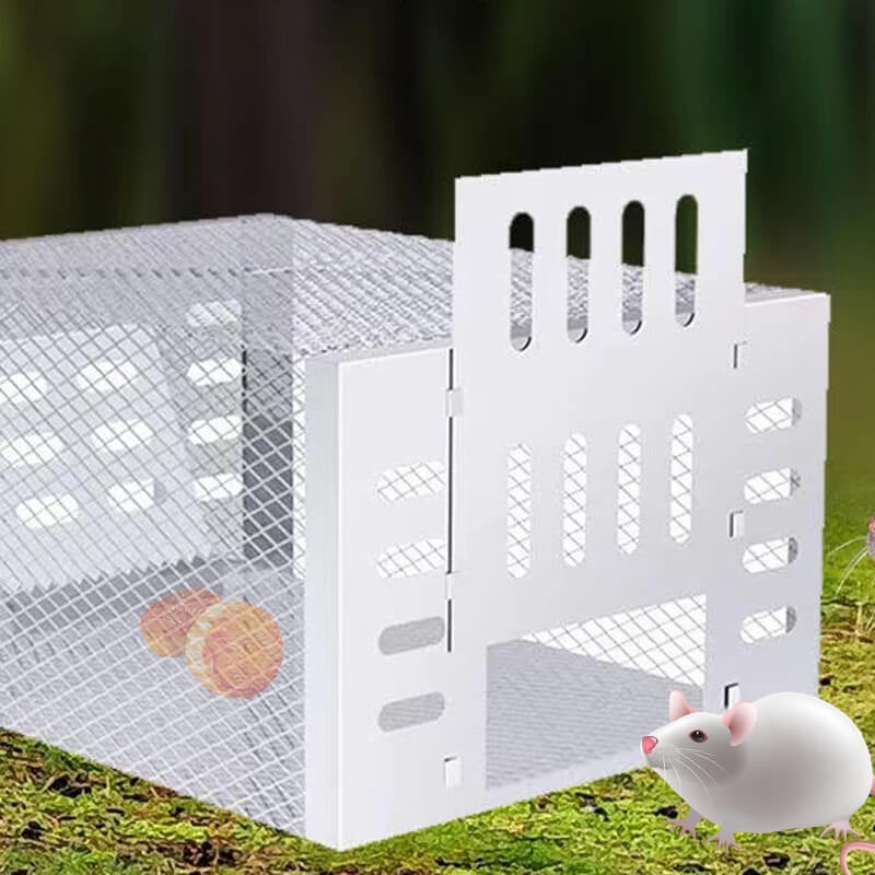 Automatic Mouse Trap Reusable Multi Catch Rodent Trap with One Way Entry Door