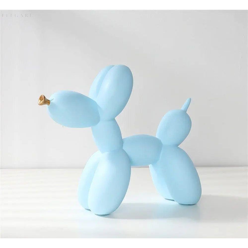 Balloon Dog Sculpture Decorative Pop Art Figurine Modern Home Desk Statue