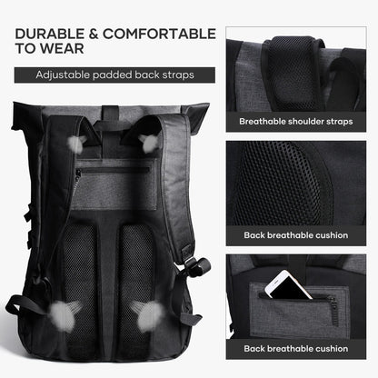 Basketball Backpack Sports Bag – 35L Large Capacity Sports Equipment Travel Backpack