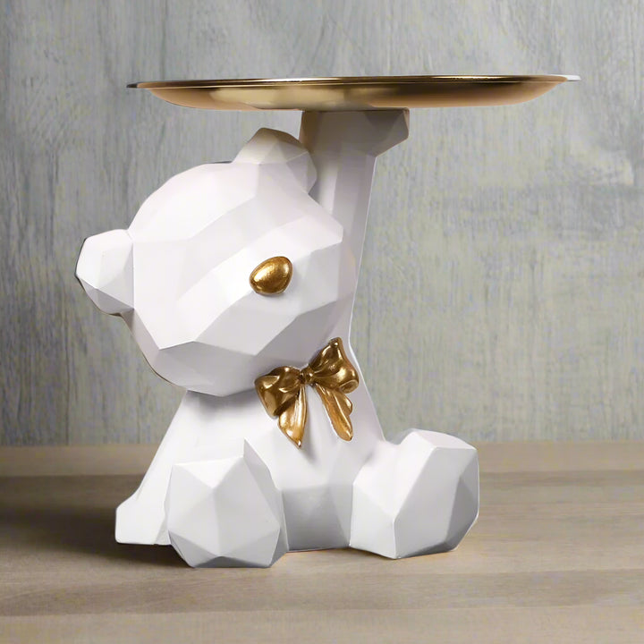 Bear Key Holder Decorative Desk Entryway Organizer