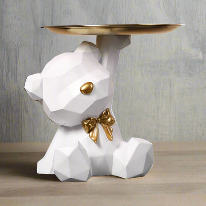 Bear Key Holder Decorative Desk Entryway Organizer