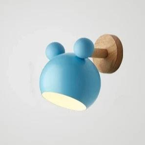 Cartoon Kids Wall Lamp Decorative Nursery Wall Light for Bedroom Playroom