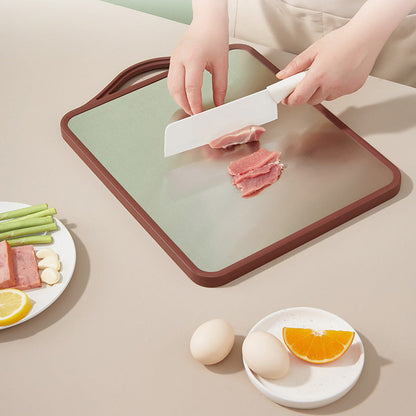 CleanCut Antibacterial Double-Sided Cutting Board for Hygienic Food Preparation