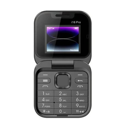 Compact Flip Phone Dual SIM Portable Mobile Device