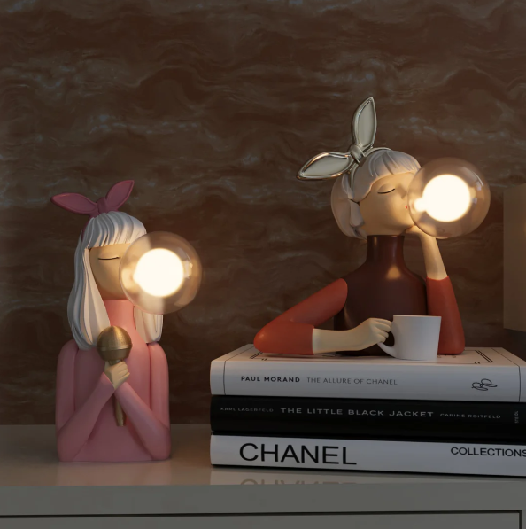 Creative Bubble Lamp Sculptural Table Lighting Modern Art Design