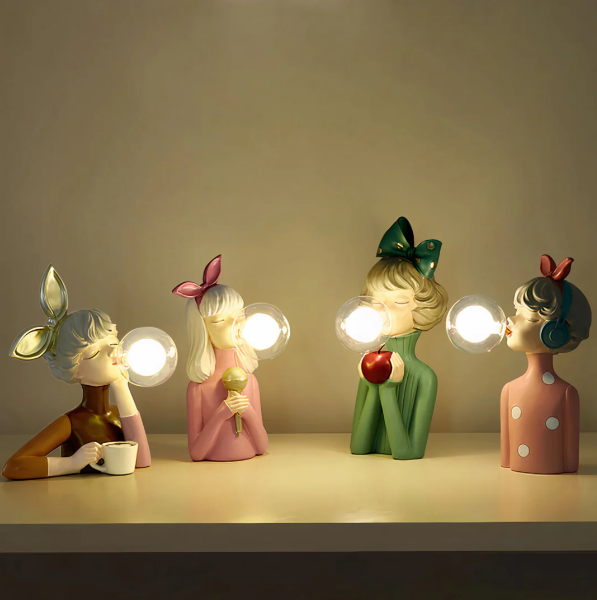 Creative Bubble Lamp Sculptural Table Lighting Modern Art Design