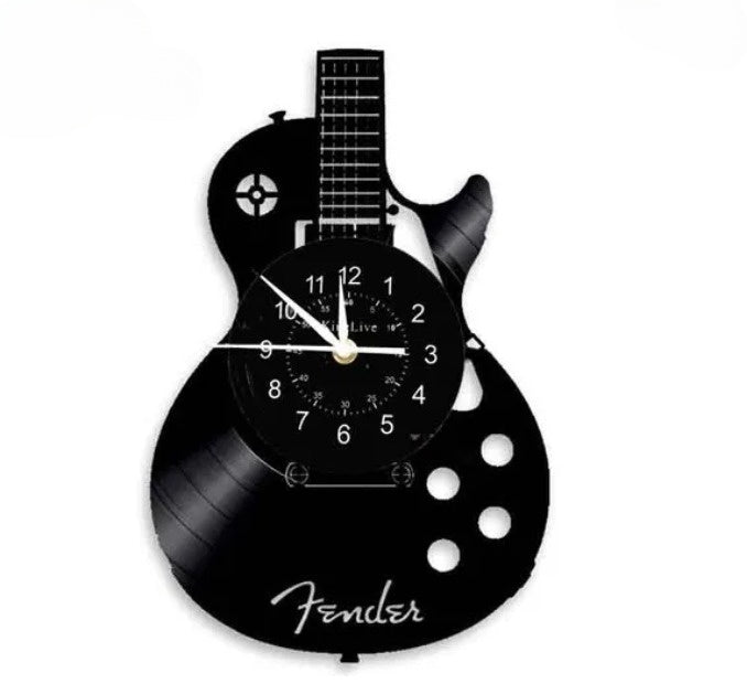 Creative Guitar Wall Clock – Musical Decorative Wall Clock for Home, Studio & Music Lovers