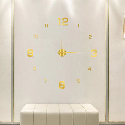 Creative Modern Wall Clock Decorative Silent Design for Home and Office