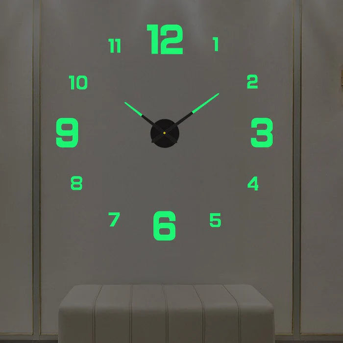 Creative Modern Wall Clock Decorative Silent Design for Home and Office