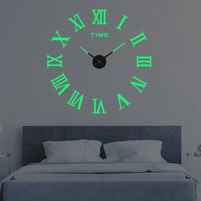 Creative Modern Wall Clock Decorative Silent Design for Home and Office