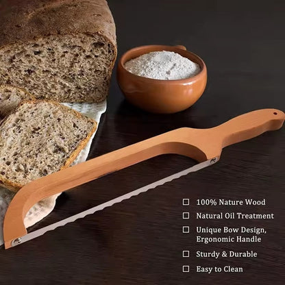 CrustCutter Bread Knife Serrated Precision Knife for Perfect Slices That Keep Shape