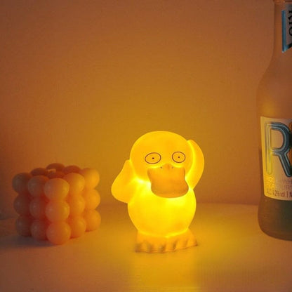 Cute Cartoon LED Night Light Soft Glow Kids Bedside Night Lamp