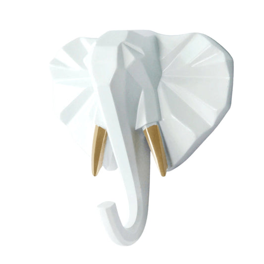 Decorative Animal Head Wall Hook Realistic Wall Mounted Coat Hanger