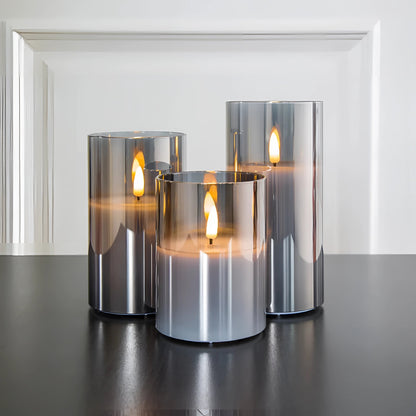 Decorative Flameless LED Candles Battery Operated Smokeless Flickering Warm White Candle Lights