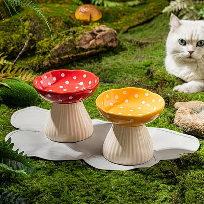 Decorative Mushroom Bowl Charming Mushroom Shaped Decorative Tray for Home Decor