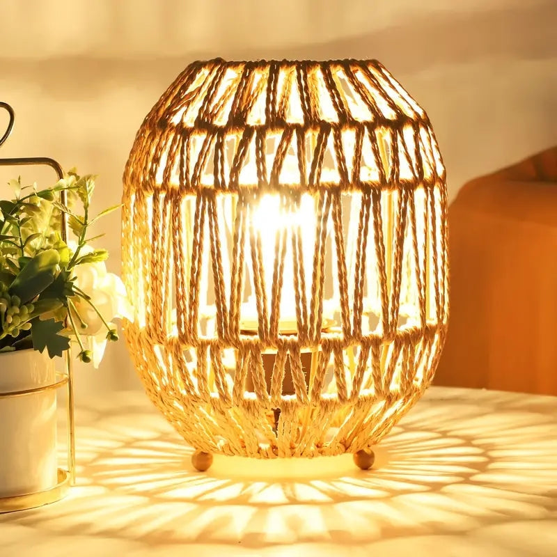 Decorative Table Lamp Unique Design Ambient Bedside Lamp Home Decor